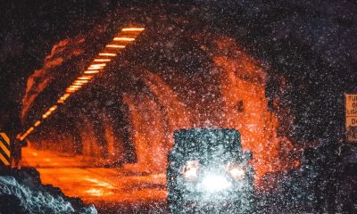 snow tunnel