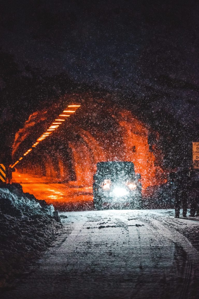 snow tunnel